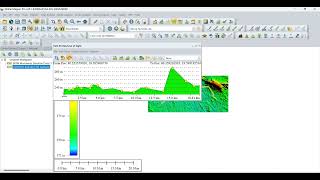 GLOBAL MAPPER QUICK PATH PROFILE  ELEVATION DATA [upl. by Minoru]