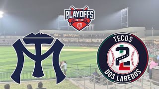 Sultanes vs Tecolotes juego 2 de playoffs 2022 de la LMB [upl. by Garry]