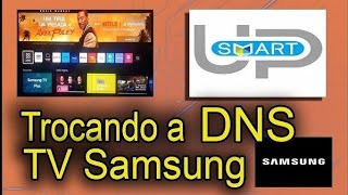 Como Alterar DNS Smart TV [upl. by Herrod]