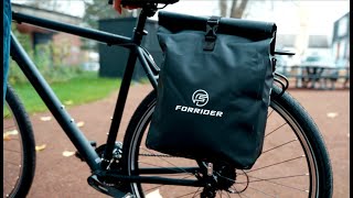 Fahrradtaschen Vorstellung  PreisLeistungs Sieger  Forrider X1 100 Wasserdicht [upl. by Ennaj]