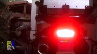 HealTech Brake Light Pro on a BMW F800GS [upl. by Ginevra]