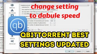 qBittorrent Best Settings 2023 Speed up your downloads Updated From qbittorrent best settings 2022 [upl. by Arahd607]