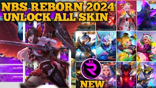 NBS REBORN 2024 NEW VERSION  INJECTOR ML  APK UNLOCK ALL SKIN MOBILE LEGENDS [upl. by Yrram]