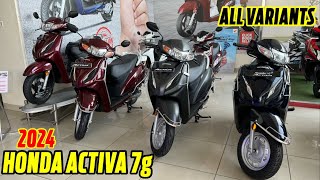 2024 Honda Activa New Model Detailed Review Video  Honda Activa 110 Price  Mileage  All Models [upl. by Eseilana]