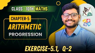 Class 10 Maths  Chapter 5 Arithmetic progression exercise 51 Q2 [upl. by Tabitha]