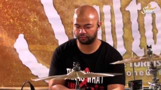 CJ Baker  quotRapturequot  Anita Baker drum cover [upl. by Esiled]