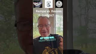 Rempe vs Reaves tonightnyr mapleleafs PSFApp SeanUnfiltered [upl. by Mihar346]