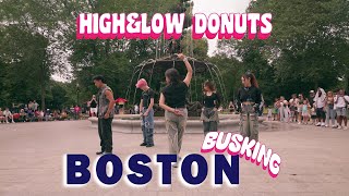 KPOP IN PUBLIC  NEWBEAT Busking NewJeans ATEEZ BTS and more  Live Performance by HUSH BOSTON [upl. by Eenet]