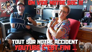 YOUTUBE CEST FINI  TOUT SUR NOTRE ACCIDENT [upl. by Drape613]