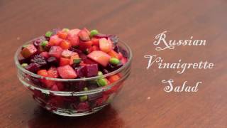 How To Make Russian Vinaigrette Salad [upl. by Anasxor]