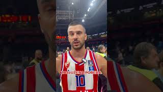 Branko Lazić posle pobede nad Igokeom kkcz [upl. by Ahsekar]