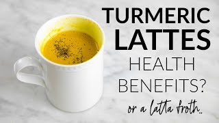 Health Benefits of Turmeric Lattes  A Lotta Froth [upl. by Chrissie]