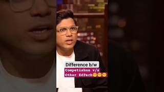 Mohit Tyagi Said about Competishun vs other EdTech🤩In shark tank India shorts sharktankindia [upl. by Pears]