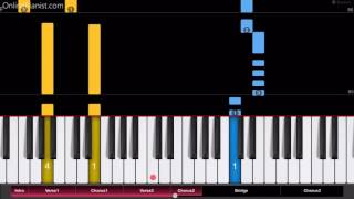 Shakira amp Carlos Vives  La Bicicleta  Piano Tutorial  Easy Version [upl. by Eizus]