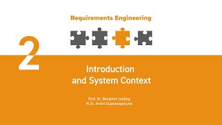 Requirements Engineering  L02 System and Context  Part 1  Introduction and System Context [upl. by Ettebab]