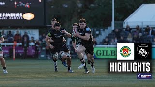 Highlights  Ealing Trailfinders v Leicester Tigers Premiership Rugby Cup 2324 SemiFinal [upl. by Noicnecsa]