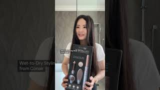 Go from wet to salonworthy styled with the Conair DigitalAIRE WettoDry Styling Wand Walmart [upl. by Matlick]