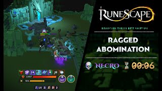 Ragged Abomination Necromancy  RuneScape Mobile PVM [upl. by Ekal]