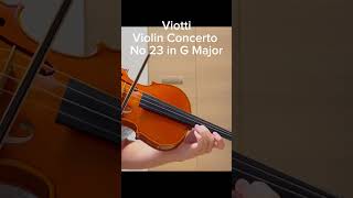 Viotti Violin Concerto No 23 in G Major [upl. by Ellecram]