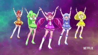 Glitter Force  Music Video  quotRun All Togetherquot [upl. by Eerahs]