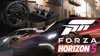 Forza Horizon 5 FRquotJe Conduit avec le Volant G923quot [upl. by Llenahs]