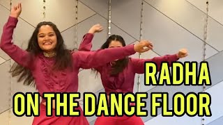 RADHA ON THE DANCE FLOOR bollywood wedding dance Ritus dance studio Surat dance BRIDESMAIDS [upl. by Platt]