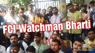 FCI Watchman Punjab amp Haryana Bharti 2023 Live Video Delhi Headquarters [upl. by Theodora946]