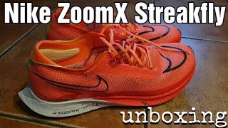 Nike ZoomX Streakfly unboxing [upl. by Wetzel]