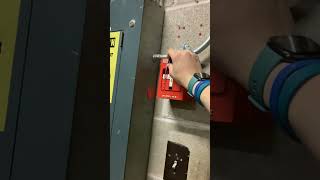 Fire drill cloquet high school simplex pull station Wheelock 7002t24 fire drill failed staff drill [upl. by Garrek]