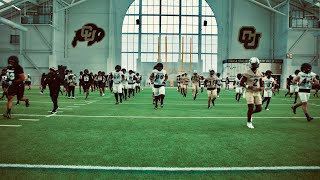 COLORADO BUFFALO’S FIRST DAY OF SPRING FOOTBALL The LAST Spring Ball With The Whole Family [upl. by Ryhpez162]