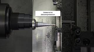 The tip of its nose is really sharp process cnc lathe [upl. by Ayikin612]