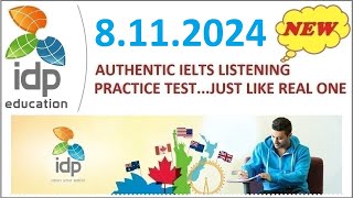 NEW BRITISH COUNCIL IELTS LISTENING PRACTICE TEST 2024  8112024 [upl. by Anaehs]