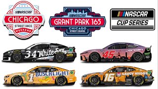 NASCAR Cup Series Paint Scheme Preview for the Chicago Street Race [upl. by Barbour]