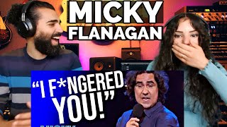 We react to Micky Flanagan  The Demise of Fngering  Live The Out Out Tour Comedy Reaction [upl. by Olin]