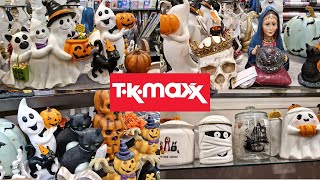 TKMAXX Store Halloween Gift OrnamentsMugsPlatesMats Shop With Me At Tkmaxx Store October 2024 [upl. by Casmey]