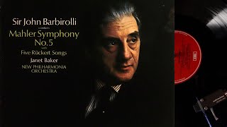 LP Mahler  Symphony No 5  Barbirolli side B [upl. by Isyed]