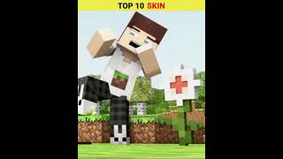 Top 10 minecraft skin 2023  Skin pack download  shorts [upl. by Bartolemo824]