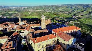 Italy • Piedmont • Barolo • 4K Scenic Relaxation Journey Through The Best Vineyards and Villages [upl. by Clementi425]