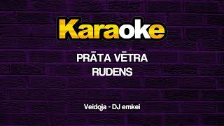 Prata Vētra  Rudens LATVIEŠU KARAOKE [upl. by Peatroy]