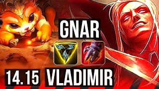 GNAR vs VLADIMIR TOP  Rank 7 Gnar 500  BR Challenger  1415 [upl. by Nicholl209]