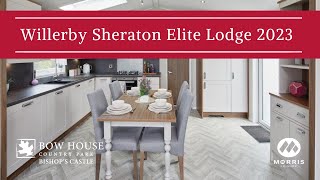 NOW SOLD  Willerby Sheraton Elite Lodge 2023 For Sale South Shropshire [upl. by Bornie]