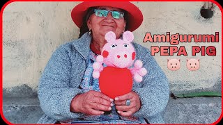 AMIGURUMI PEPA PIG 🐷 A CROCHET 🐷 [upl. by Nyrhtak7]