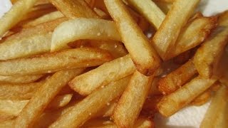 FRENCH FRIES  How to make Crispy FRENCH FRIES Tutorial [upl. by Thomey]