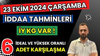 BU MAÇLAR KAZANDIRIR 23 Ekim Çarşamba 2024 İddaa Tahminleri  altınanalizler tv [upl. by Girovard]