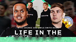 REJECTED BY CHELSEA 🤯👀 Emile Smith Rowe sits down with Chunkz to talk Life in the academy [upl. by Ardnnek]