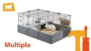 MULTIPLA Small Pet Modular Home how to assemble [upl. by Cortney675]