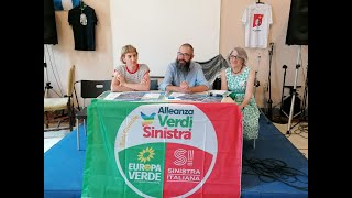 Risultati elettorali Alleanza VerdiSinistra di Mantova servizio di Telemantova [upl. by Bopp]