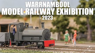 WARRNAMBOOL MODEL RAILWAY EXHIBITION  2023 [upl. by Vigor]