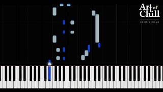 Alexis Ffrench  Bluebird  Piano Tutorial [upl. by Ellenrad]