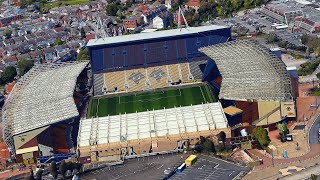 【4K】Molineux Stadium Tour ⚽️ Home Of Wolverhampton Wanderers FC 🏟 Google Earth🌎With Captions [upl. by Aholla]